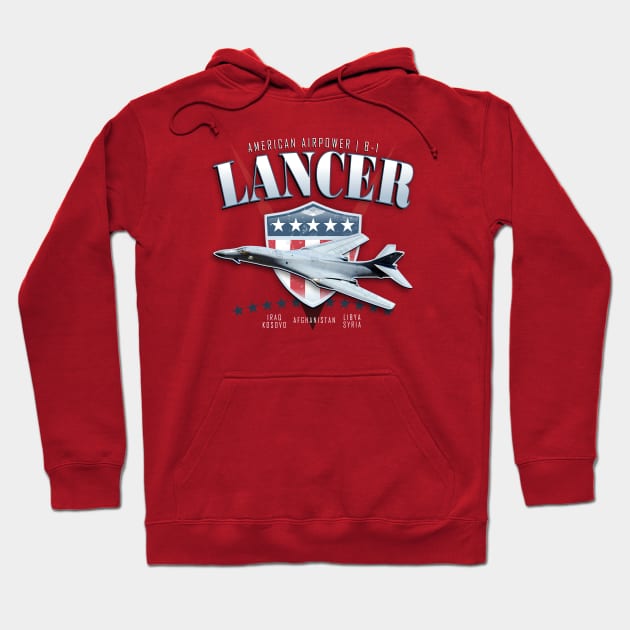 Air Force Bomber - B-1 Lancer Hoodie by TCP